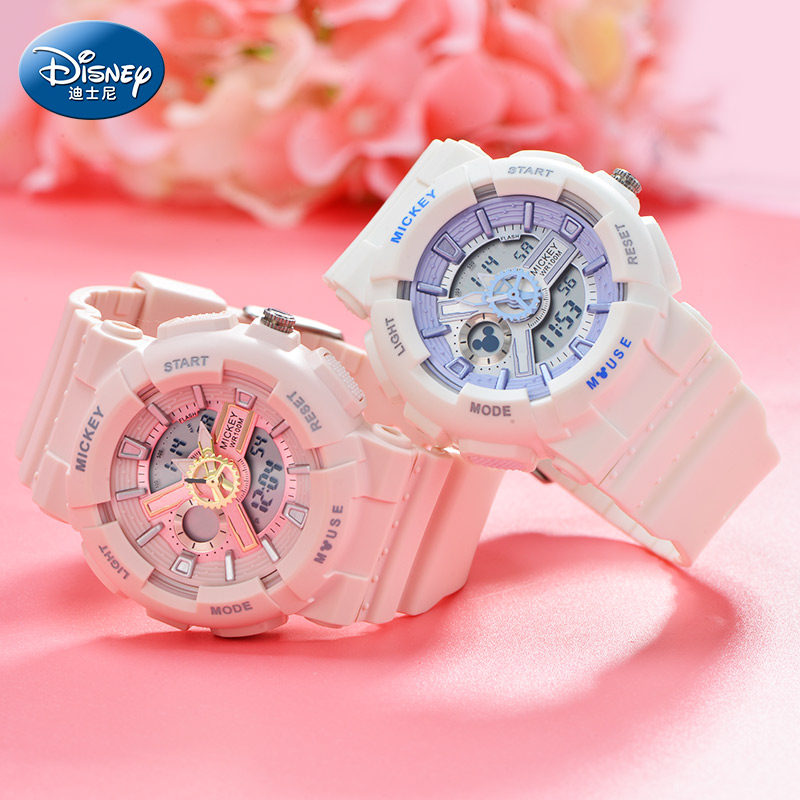 迪士尼手表女简约气质机械初独角兽 忆美时手表国产腕表