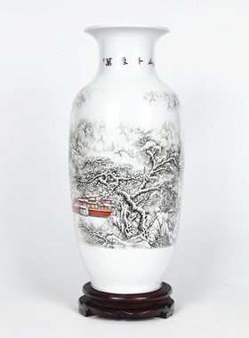 大号仿古插花客厅摆件装饰品