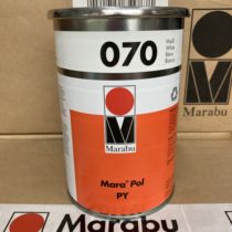 Marabu Germany Malebao Ink PY073 black PY070 white PE metal ink silk print transfer printing