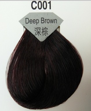 无氨植物染发剂上海久美为宝焗油膏无毒盖白发栗棕色（深）80g×2 - 图2