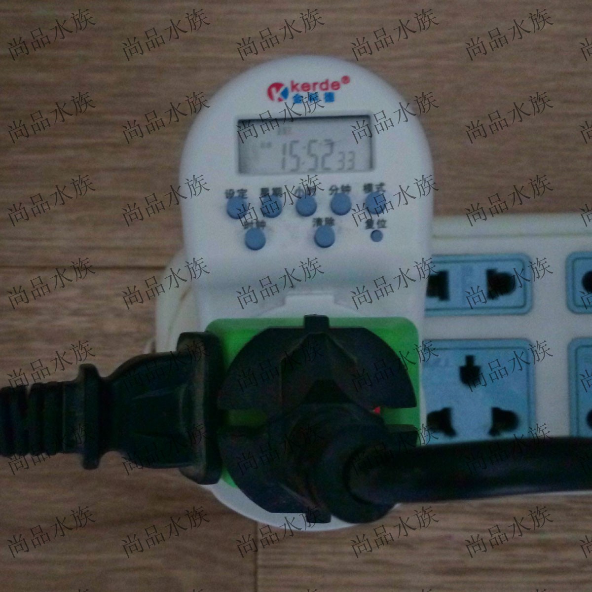 【尚品水族】无线扩展插座一转三电源转换器插座 插头扩展排插 - 图1