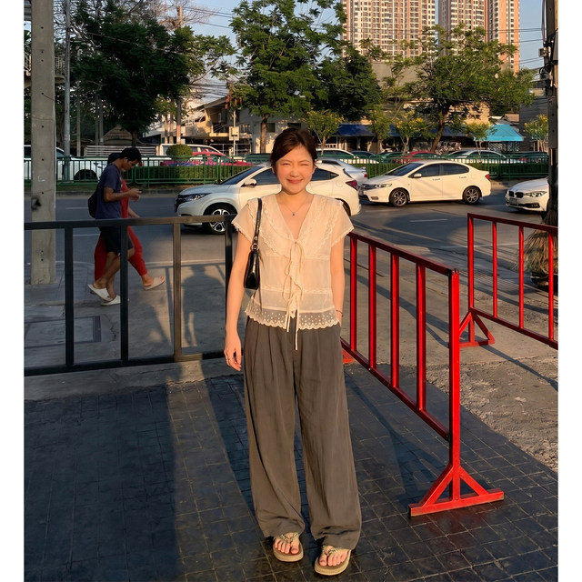 ຂ້າ​ພະ​ເຈົ້າ​ໄດ້​ຮ້ອງ​ຂໍ​ເປັນ T ໄຂມັນເລັກນ້ອຍ mm plus size ຂອງແມ່ຍິງຝຣັ່ງແບບອ່ອນໂຍນ slimming ຂະຫນາດໃຫຍ່ທີ່ເບິ່ງດີ, ງາມໃນລະດູຮ້ອນ Tencel