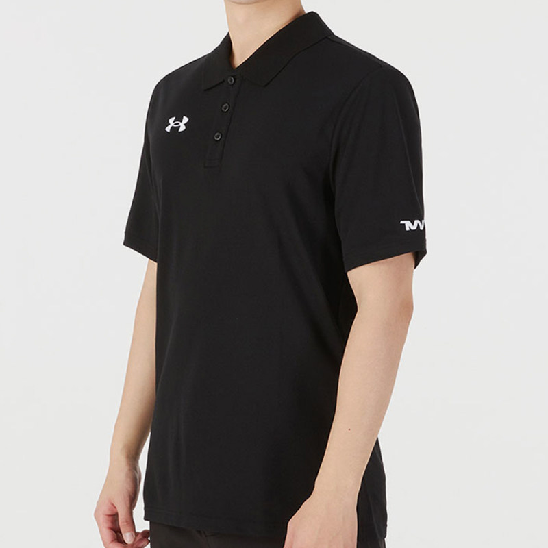 UA/安德玛正品运动男士翻领经典透气简约短袖POLO衫21500536-001,淘宝优惠券,粉丝福利购,淘宝优惠卷