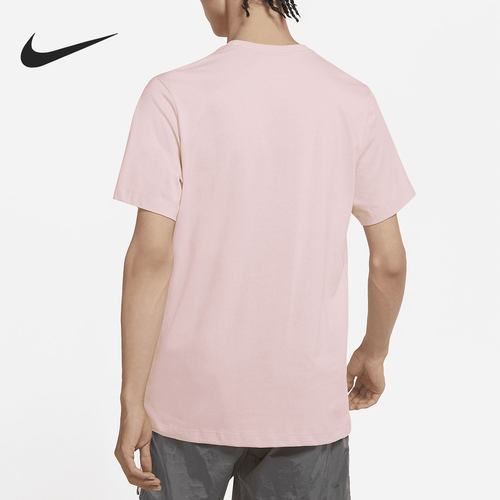 Nike/耐克正品当季新款男子圆领透气宽松休闲运动T恤AR4999-630 - 图0