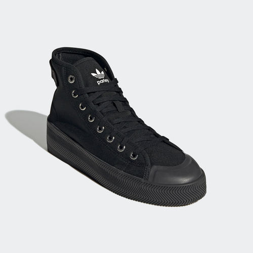 Adidas/阿迪达斯官方正品 Nizz Parley 三叶草男女高帮板鞋GY0649 - 图1