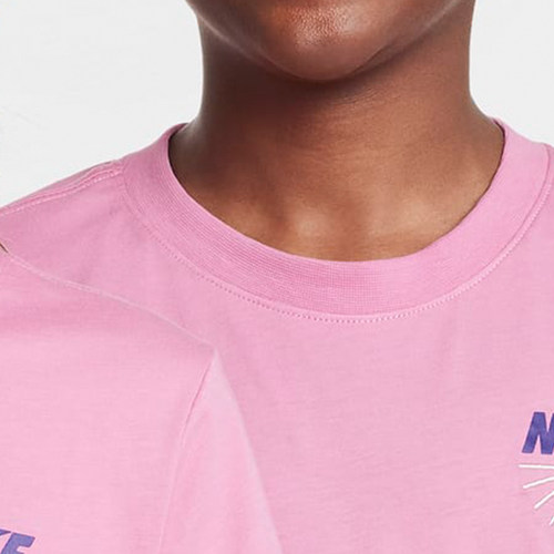 Nike/耐克正品当季新款大童圆领透气运动休闲短袖FZ5155-646 - 图2