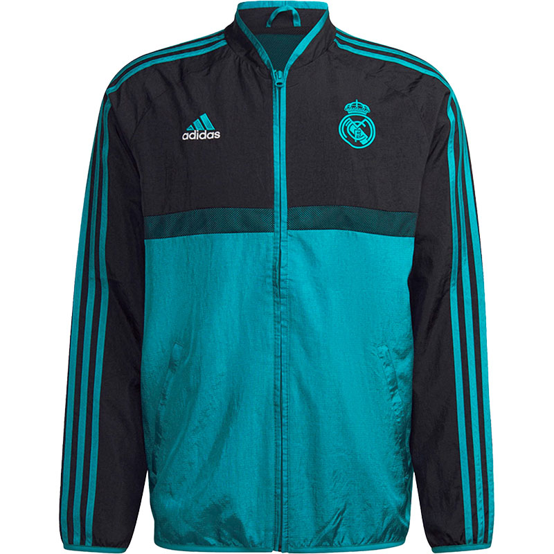 Adidas/阿迪达斯官方正品皇马足球男子运动立领夹克外套GR4251-图3
