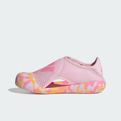 Adidas/阿迪达斯官方正品夏季新款小童包头魔术贴休闲凉鞋ID3419 - 图2