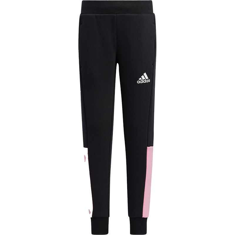 Adidas/阿迪达斯正品当季新款小童耐磨针织运动长裤HM9655 - 图3