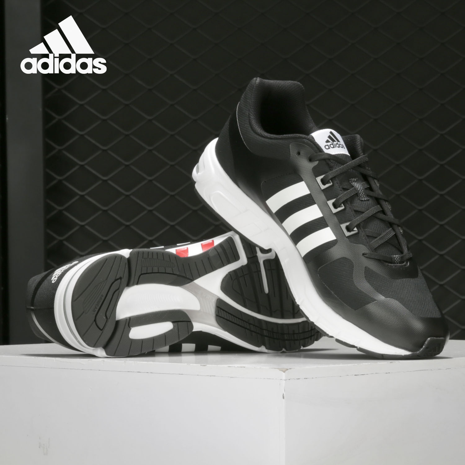 Adidas/阿迪达斯官方正品EQT男女运动鞋低帮舒适缓震跑步鞋FU8349 - 图1