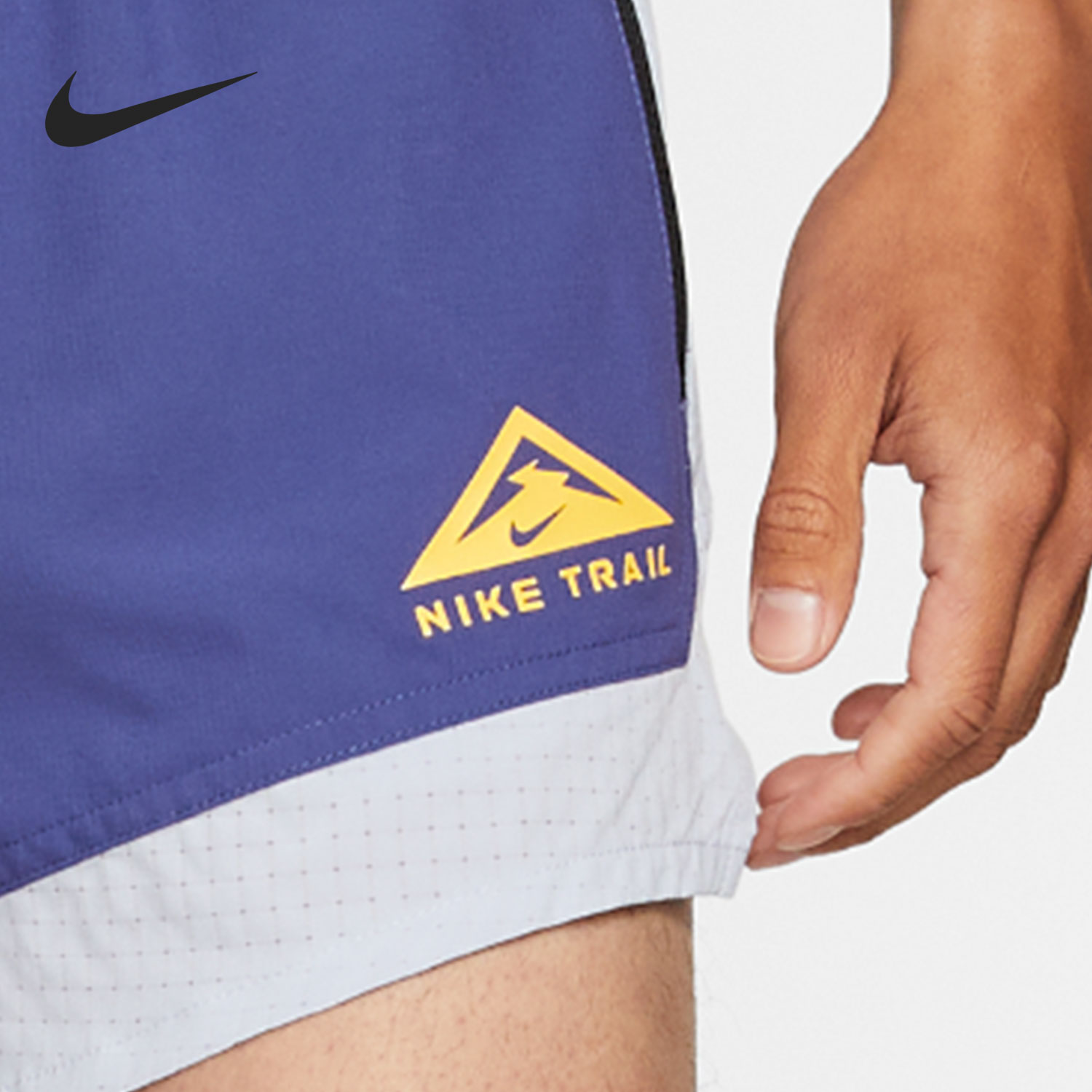 Nike/耐克正品男子拼接系带运动休闲宽松透气短裤 CZ9053-057 - 图2