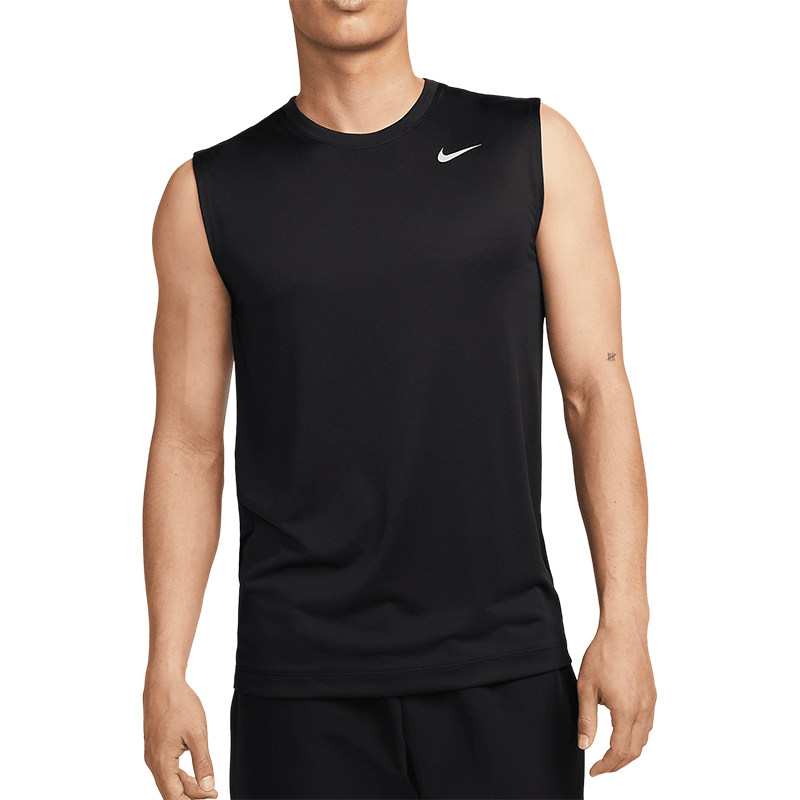 Nike/耐克官方正品DRI-FIT男士无袖训练透气运动T恤DX0992-010,淘宝优惠券,粉丝福利购,淘宝优惠卷