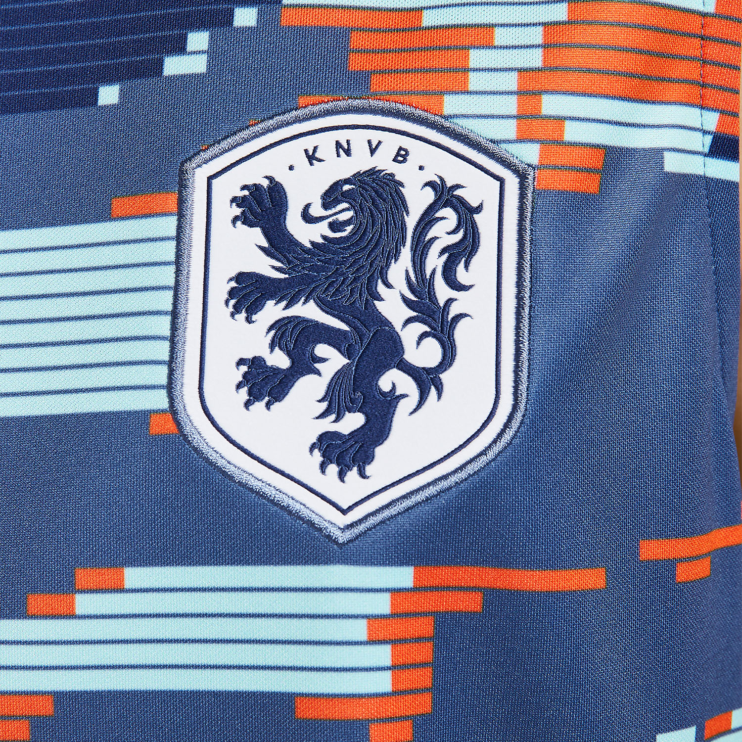 Nike/耐克官方正品荷兰队男士修身赛前足球运动背心FJ2718-492 - 图2