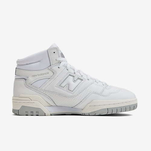 New Balance/NB正品运动男女同款简约经典高帮休闲板鞋BB650RWW - 图1