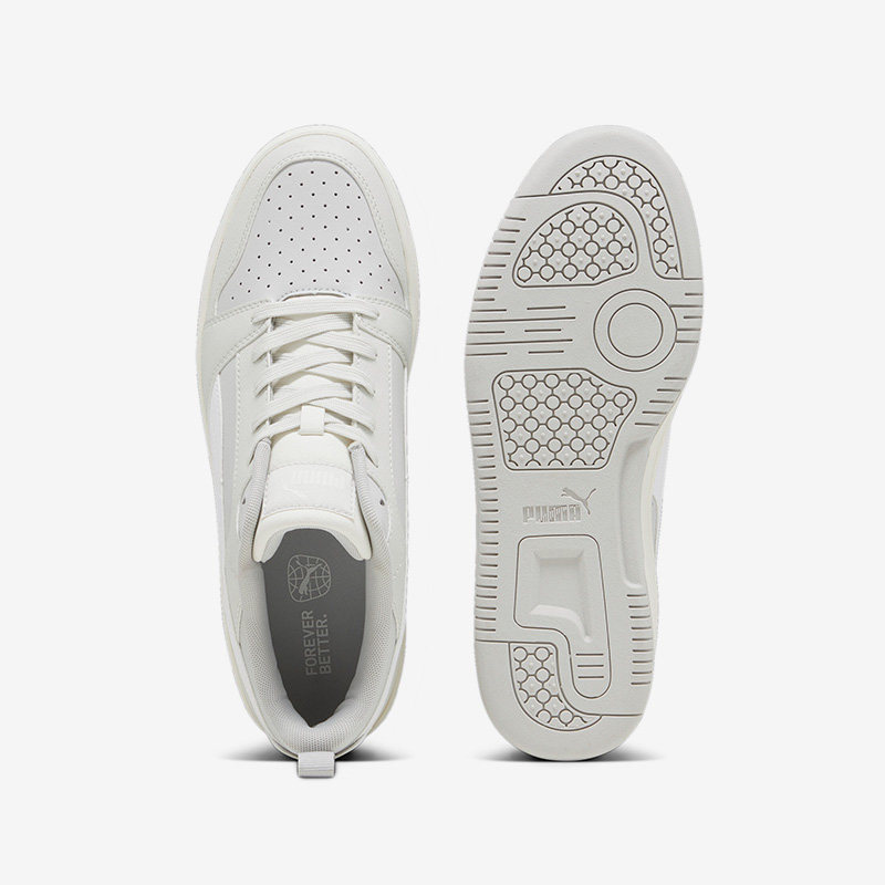 Puma/彪马官方正品Rebound v6 Low男女复古拼接运动板鞋392328-10,淘宝优惠券,粉丝福利购,淘宝优惠卷