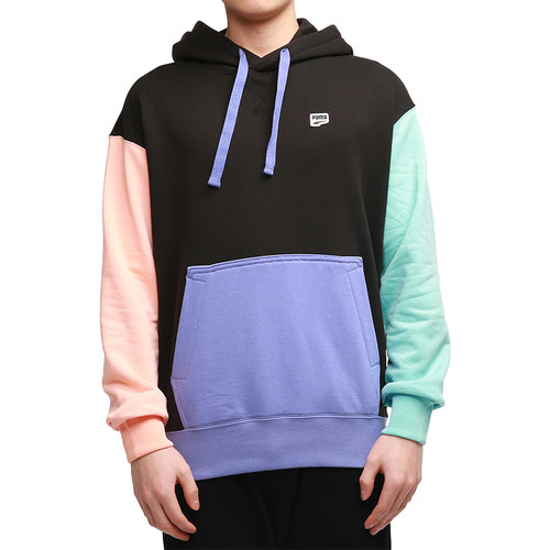 Puma/彪马正品当季新款男子经典连帽休闲运动套头卫衣531430-51 - 图3