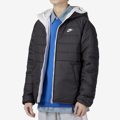 Nike/耐克官方正品当季新款男子运动双面穿保暖棉服 DH2784-030 - 图1