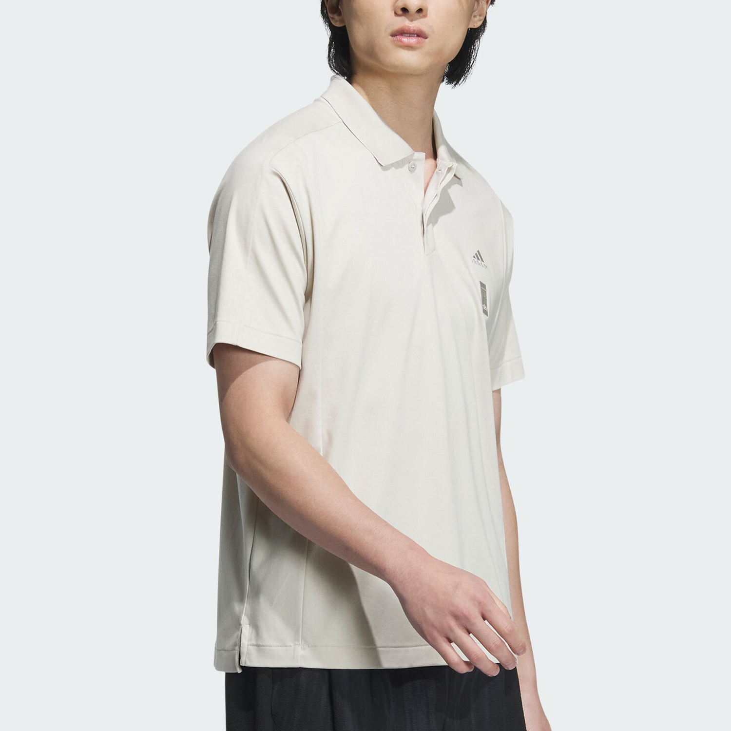 Adidas/阿迪达斯官方正品武极系列男士舒适透气休闲POLO衫JE6666 - 图0