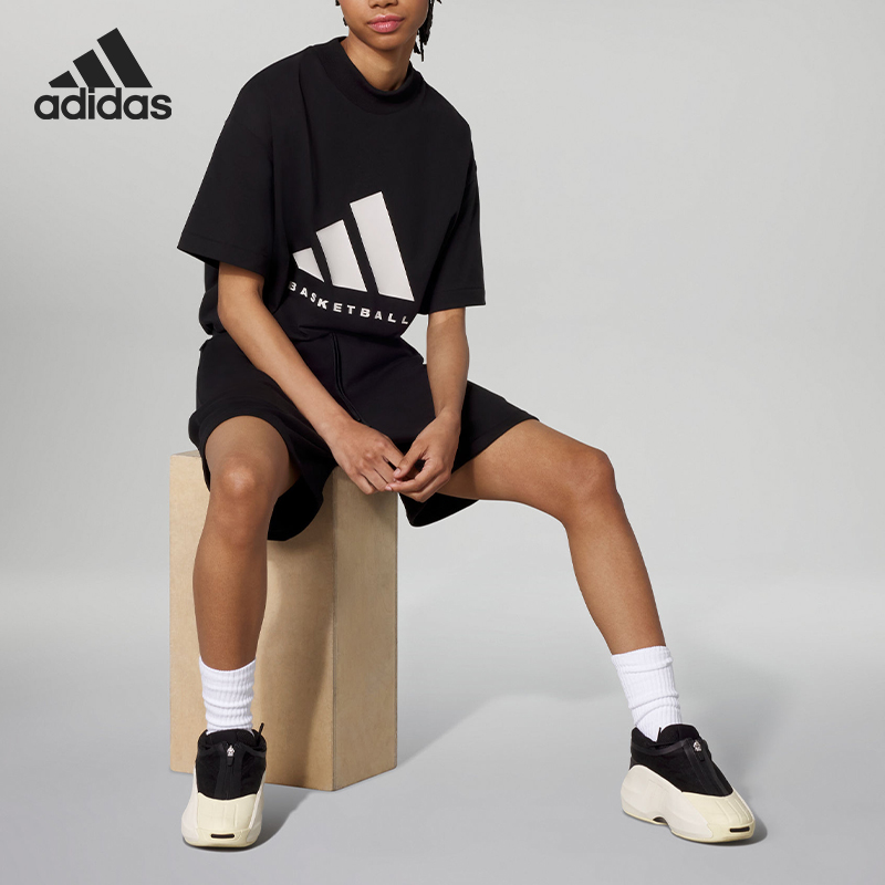 Adidas/阿迪达斯官方正品三叶草Chapter 03男女运动短袖T恤IR8492 - 图0