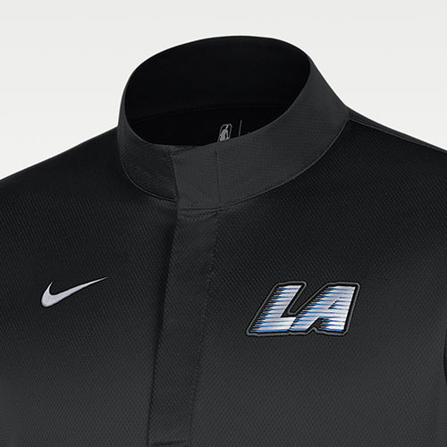 Nike耐克正品NBA球员版男款Dri-FIT立领长袖热身球衣HQ6291-010 - 图2
