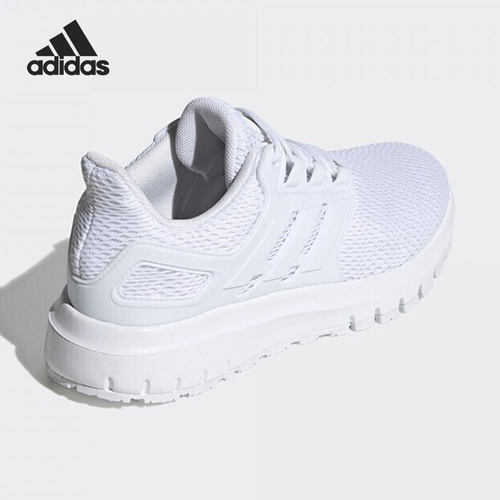Adidas/阿迪达斯正品当季新款男女网面运动白色透气休闲鞋 FX3637 - 图2