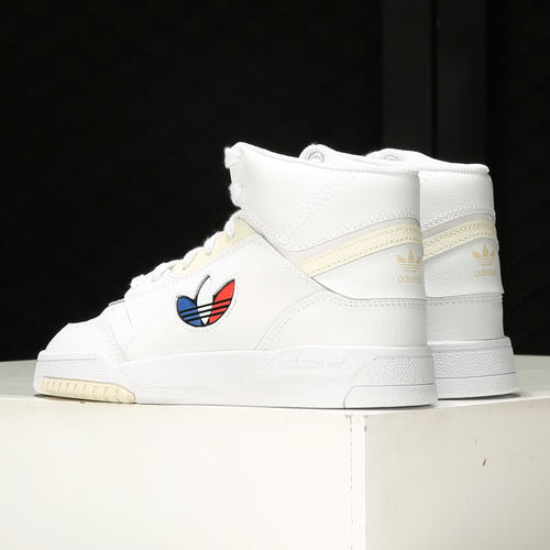 Adidas/阿迪达斯正品三叶草DROP STEP XLT 男女经典板鞋 FX7693 - 图1