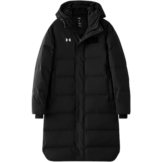 UA/Underma genuine sports men and women same style hooded loose zipper warm down jacket 21600802-001