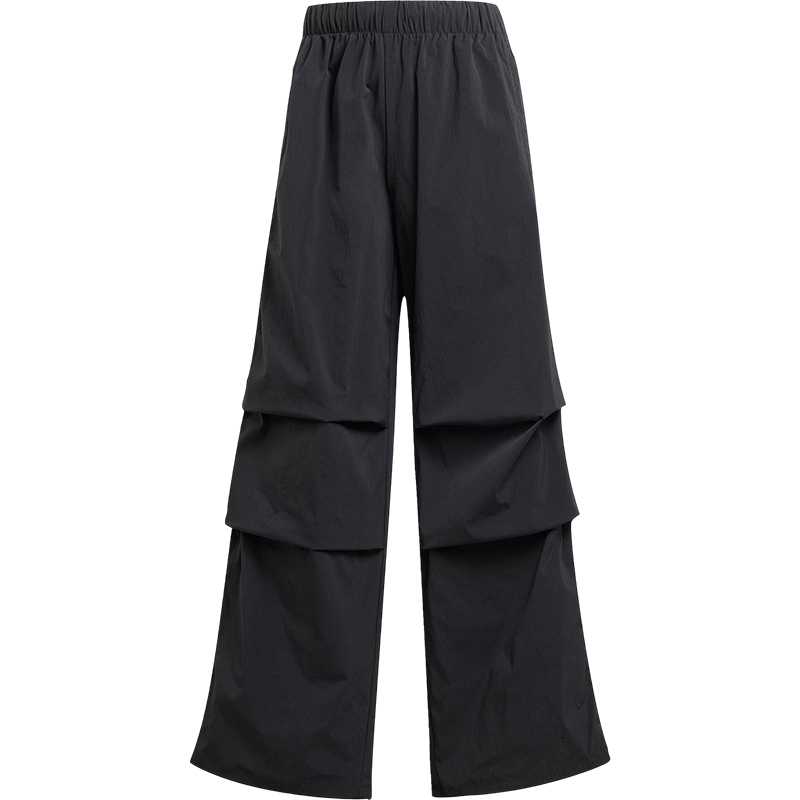 Adidas/阿迪达斯正品三叶草女士梭织阔腿经典运动休闲长裤JD0785 - 图3