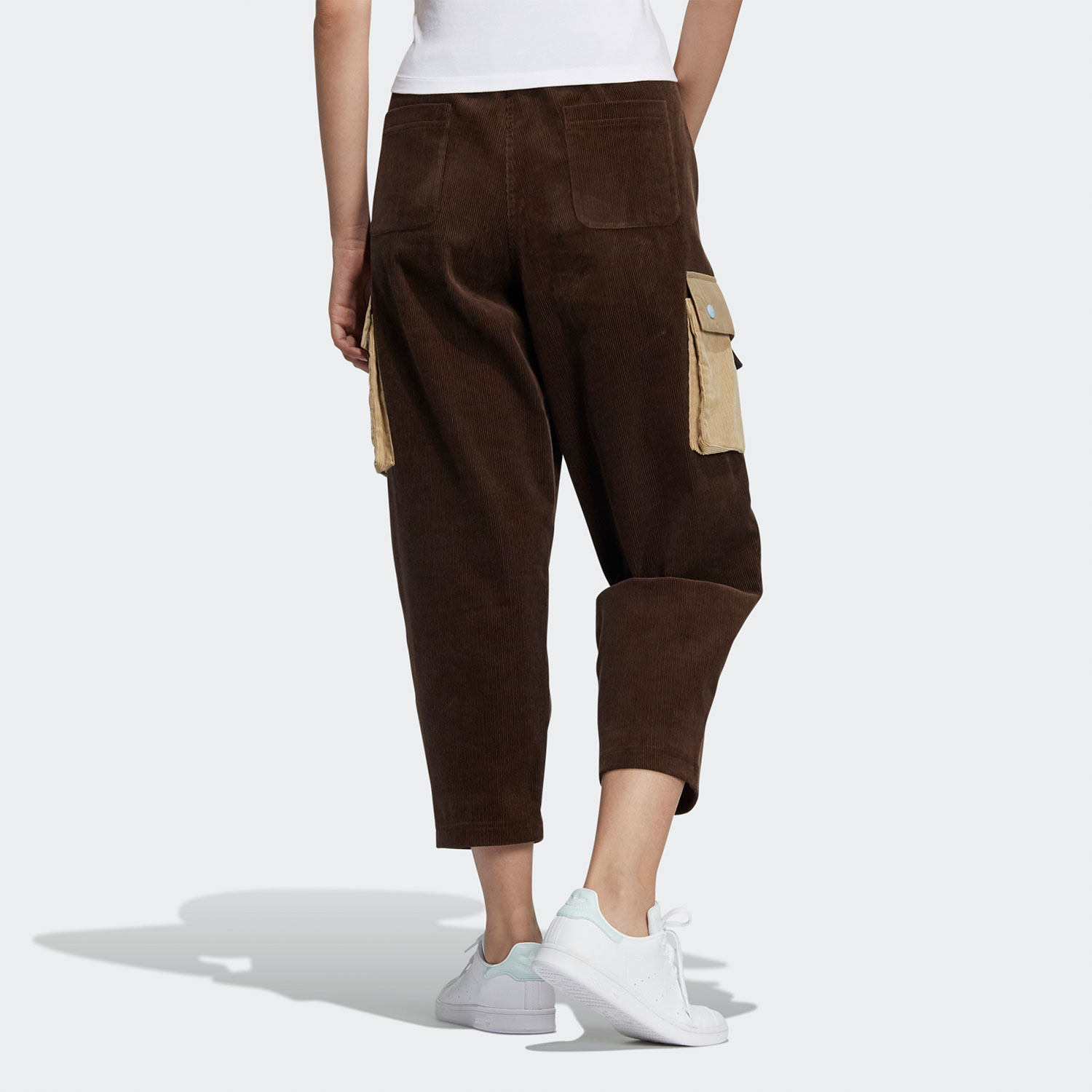 Adidas/阿迪达斯正品三叶草休闲女子时尚潮流工装长裤 HK0487,淘宝优惠券,粉丝福利购,淘宝优惠卷