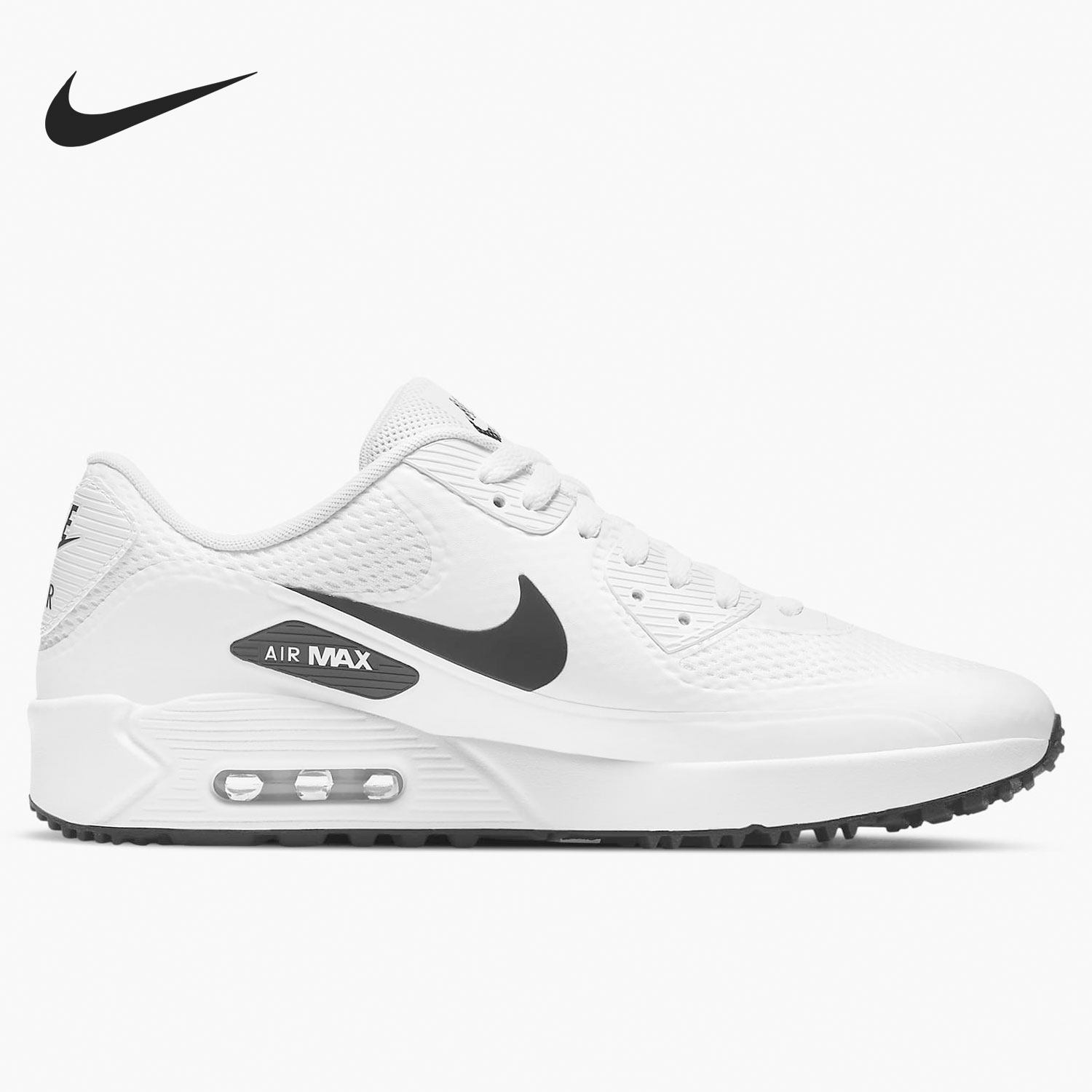 Nike/耐克正品AIR MAX 90 G 男子运动训练高尔夫球鞋 CU9978-101,淘宝优惠券,粉丝福利购,淘宝优惠卷