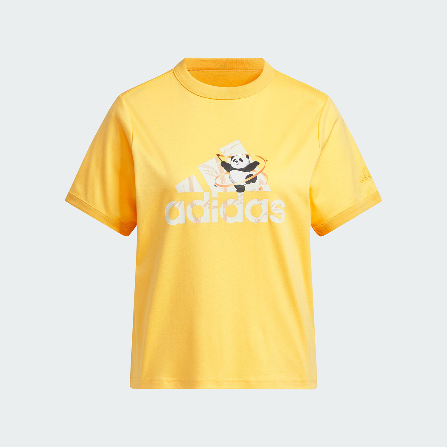 Adidas/阿迪达斯官方正品W CHINA TEE2时尚女士印花短袖JI6864 - 图2