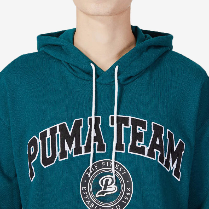 Puma/彪马官方正品新款男子休闲运动连帽针织套头卫衣539274-24,淘宝优惠券,粉丝福利购,淘宝优惠卷