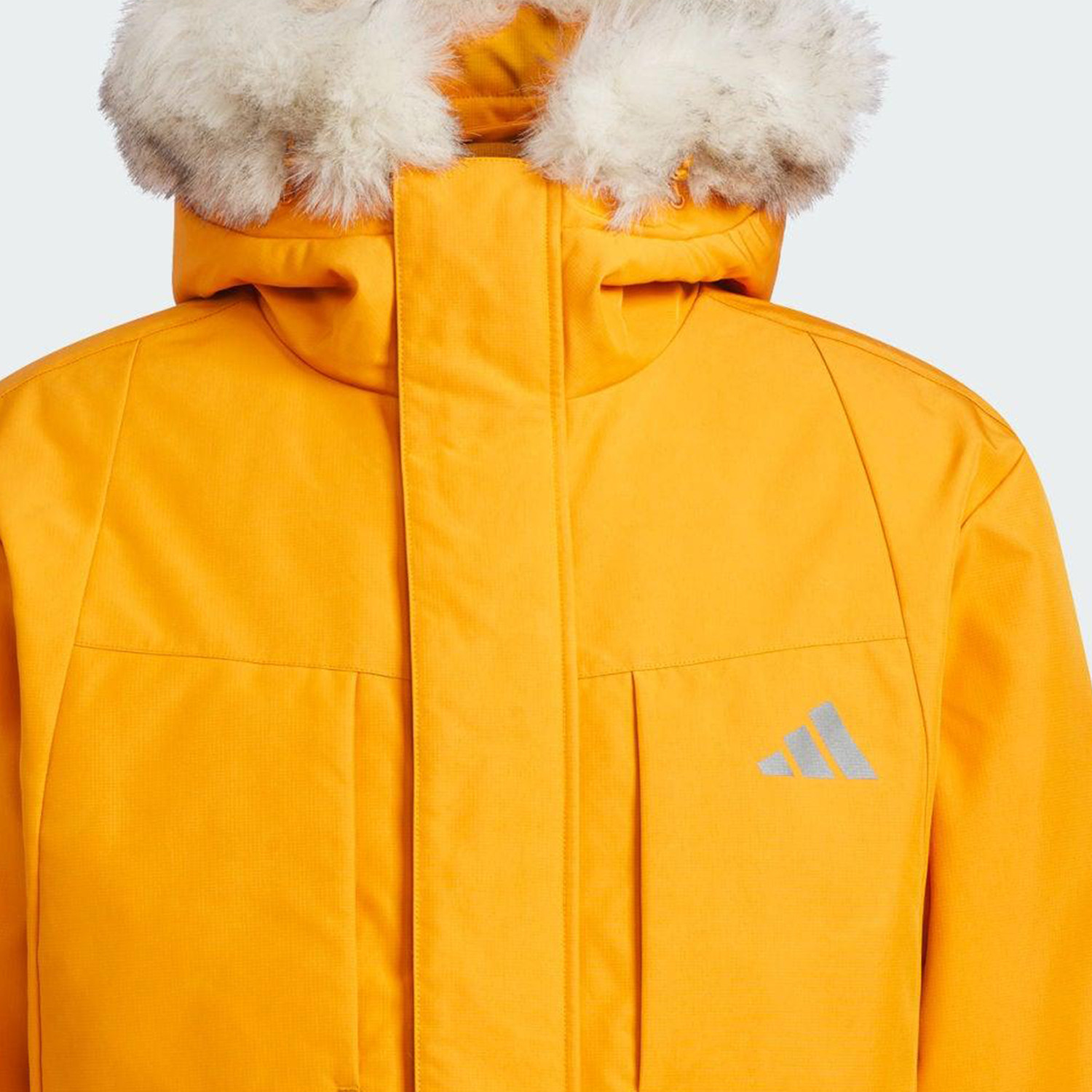 Adidas/阿迪达斯正品2025男女连帽宽松保暖户外运动羽绒服KQ5512 - 图1