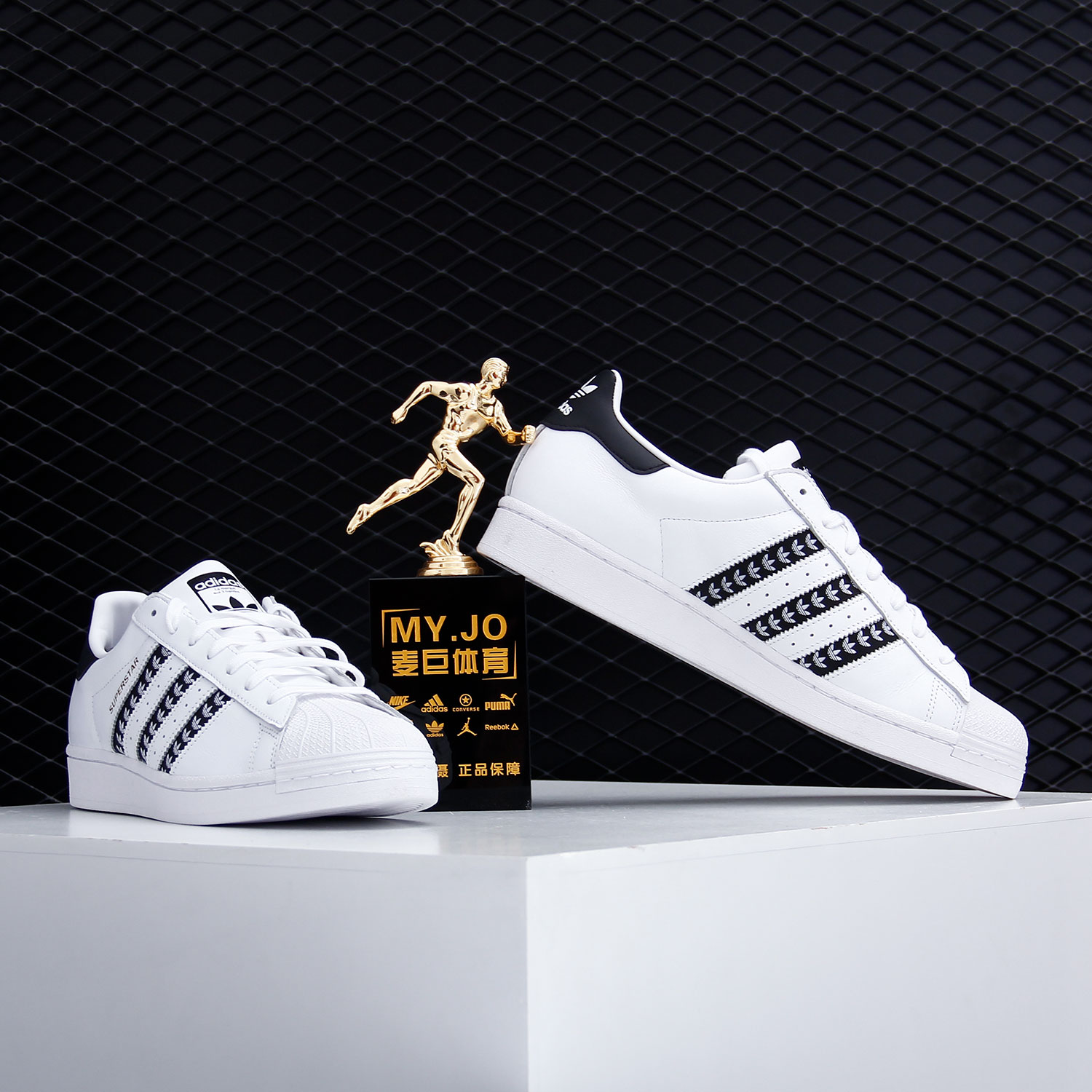 Adidas/阿迪达斯正品 三叶草 SUPERSTAR男女经典运动休闲鞋FZ1967 - 图2