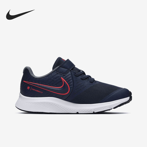 Nike/耐克正品 新款STAR RUNNER 2 (PSV) 幼童运动童鞋AT1801 - 图1