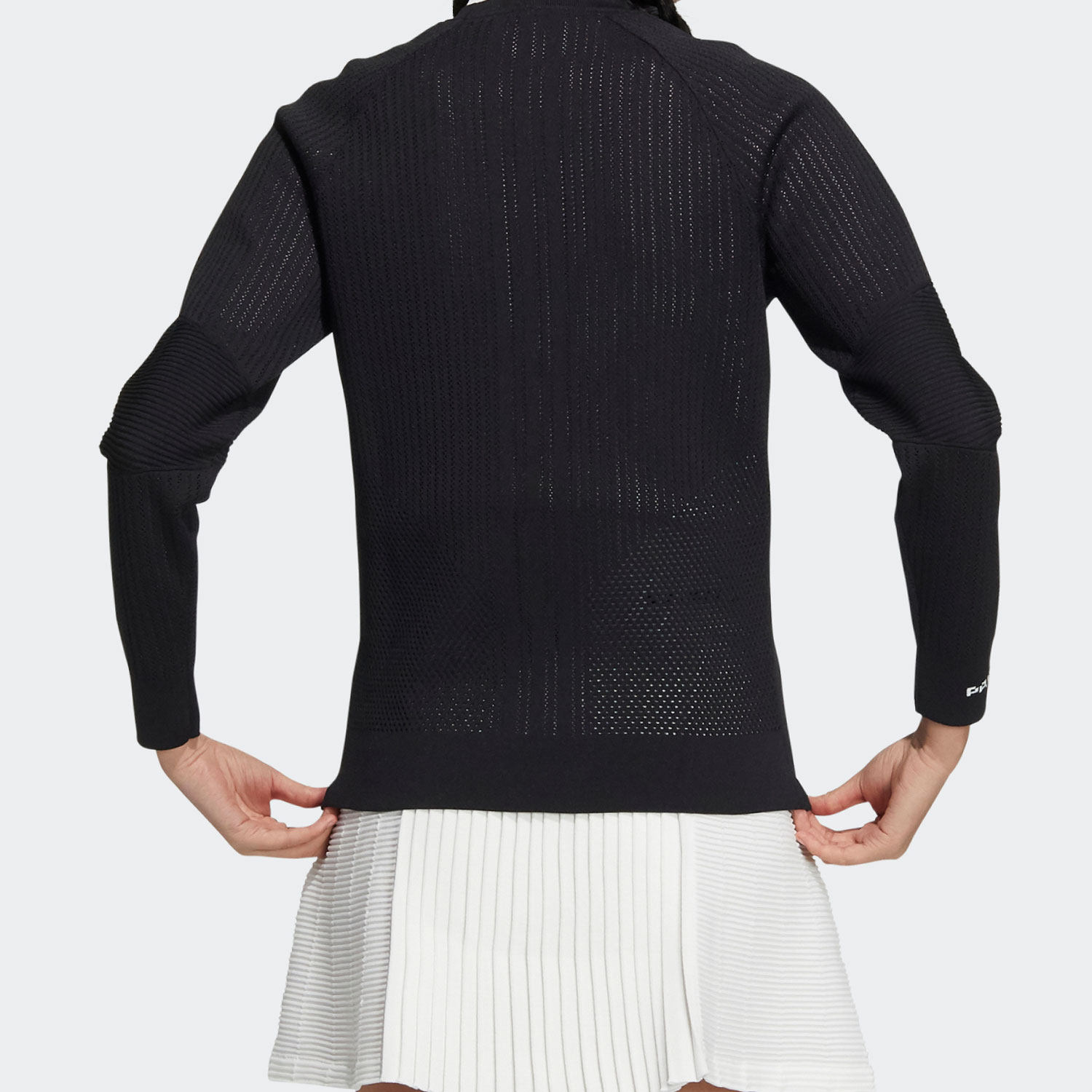 Adidas/阿迪达斯官方正品春季女子高尔夫运动套头毛织上衣HB3569,淘宝优惠券,粉丝福利购,淘宝优惠卷