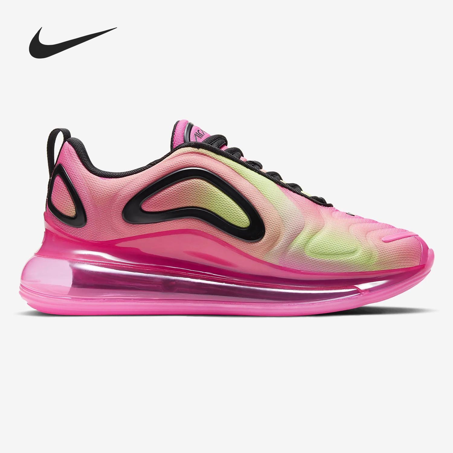 Nike/耐克正品年夏季AIR MAX 720 PRNT女子运动跑步鞋CW2537 - 图1