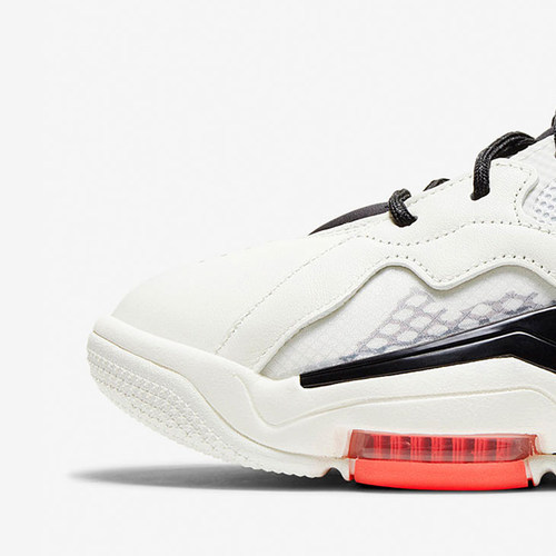 Nike/耐克正品JORDAN男女同款气垫缓震运动中帮篮球鞋CK9183-100 - 图0