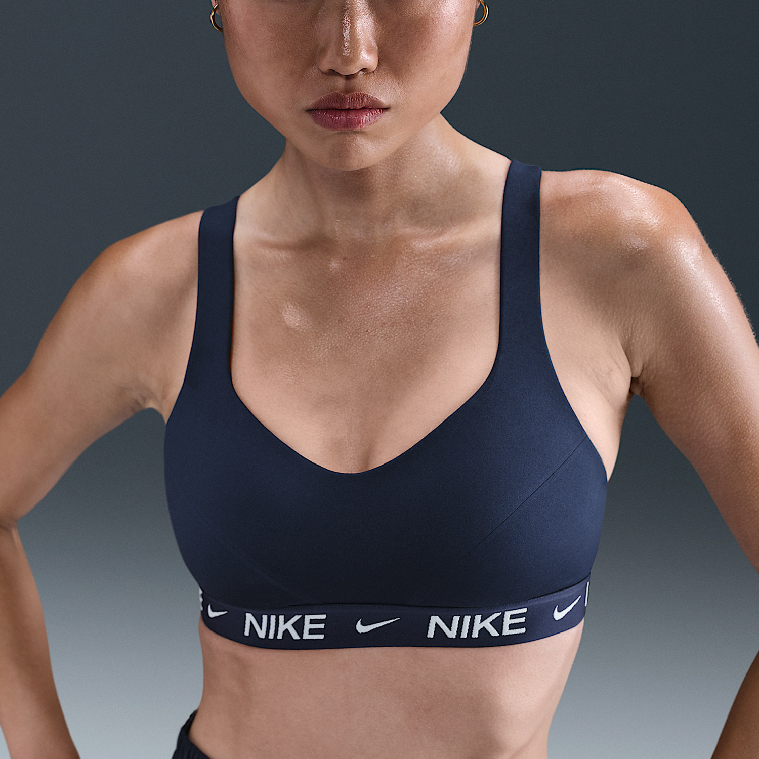 Nike/耐克官方正品Dri-FIT女士可调节肩带柔软运动内衣FD1069-410,淘宝优惠券,粉丝福利购,淘宝优惠卷