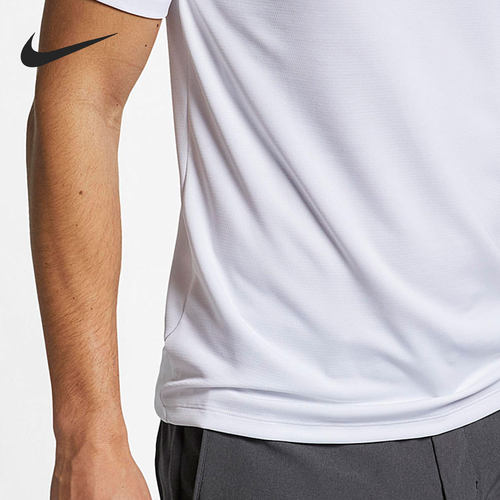 Nike/耐克正品COURT DRI-FIT 高尔夫男子短袖POLO衫 AJ5480-100 - 图1