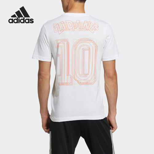 Adidas/阿迪达斯正品Legend 10 男子足球运动短袖T恤FJ4560 - 图1