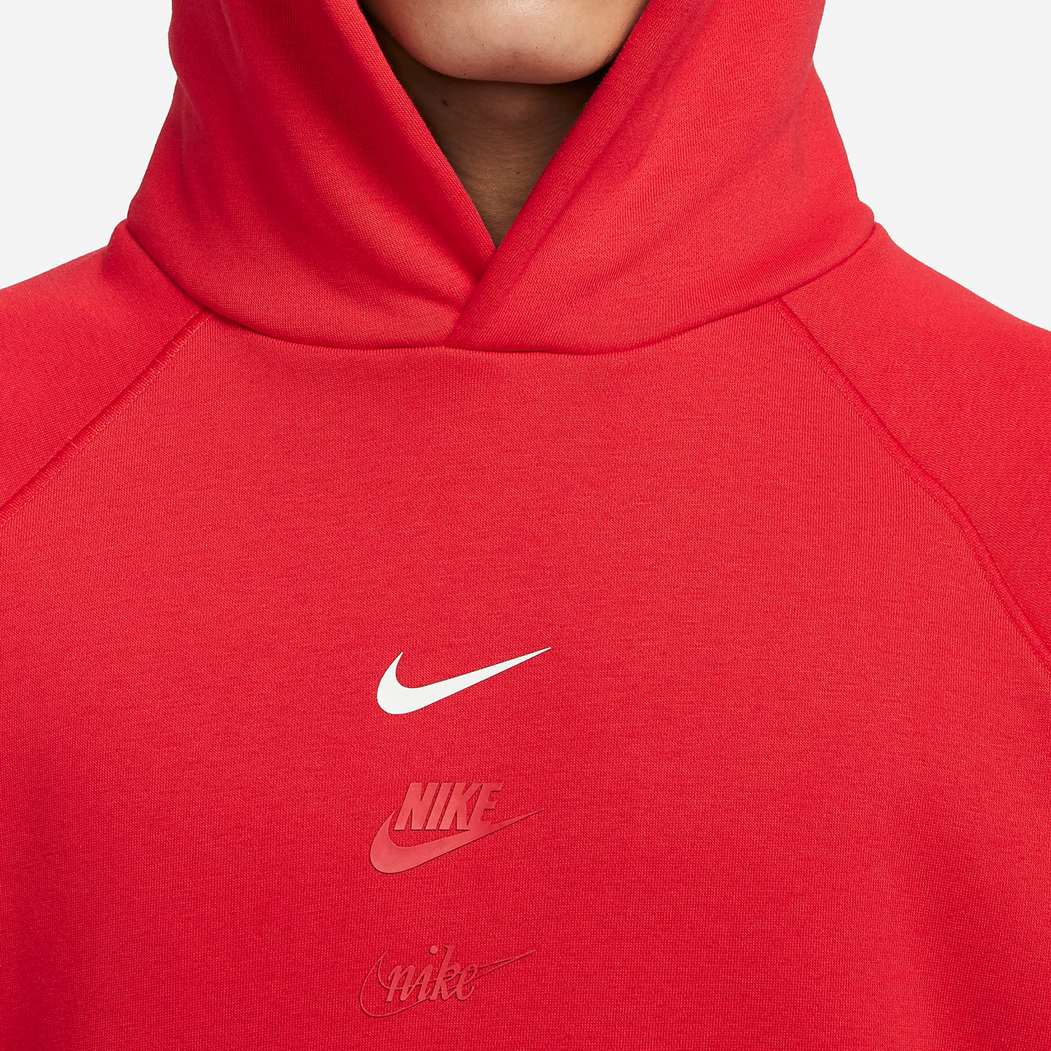 Nike/耐克官方正品龙年款男士加绒保暖套头连帽卫衣FZ6373-657 - 图2