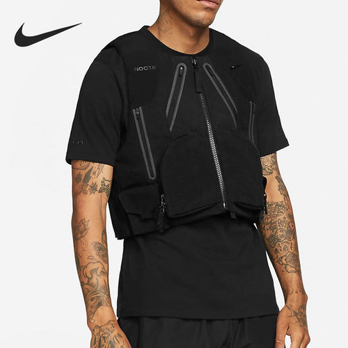 Nike/耐克官方正品当季新款男子休闲舒适耐磨运动马甲 DA4110-010 - 图1