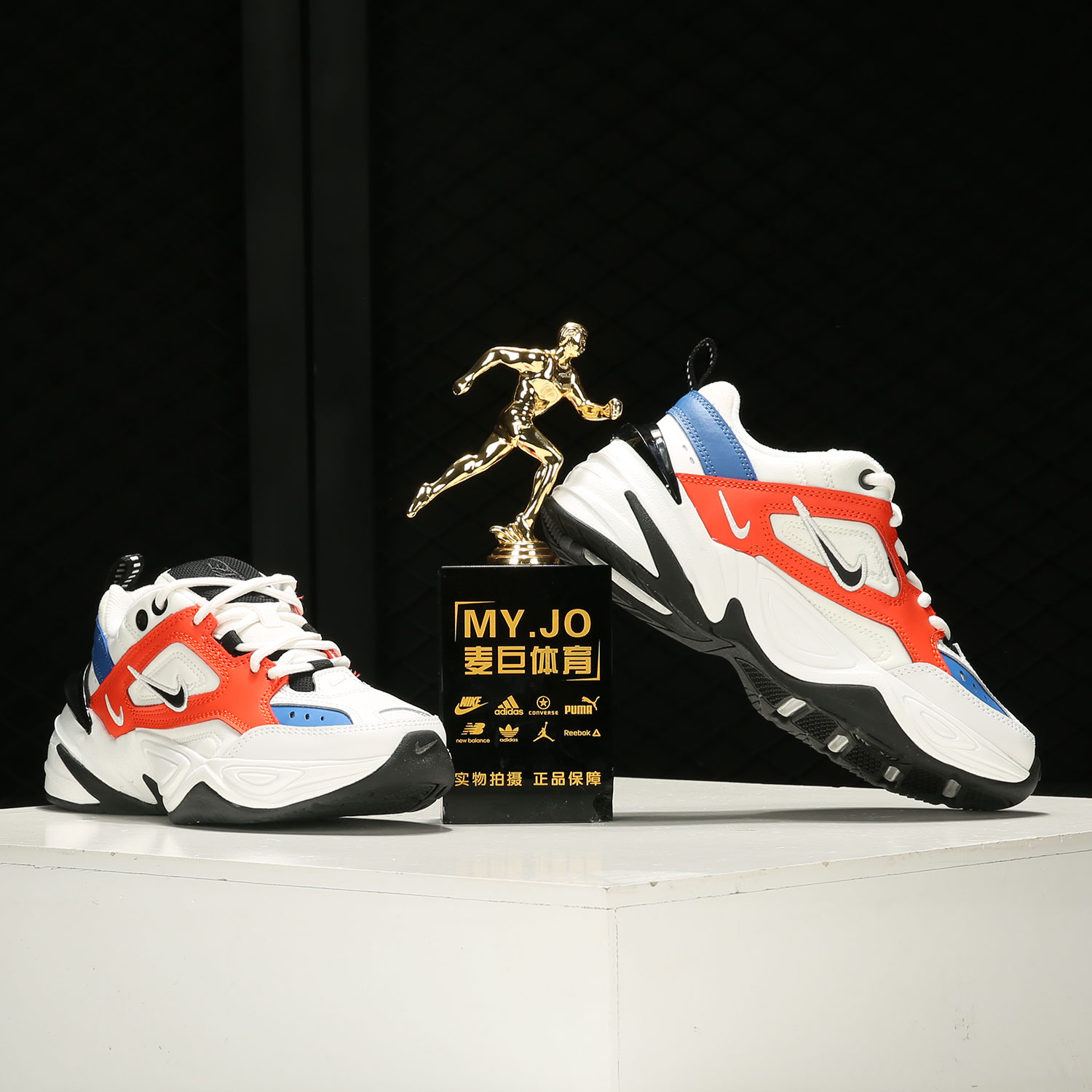 Nike/耐克官方正品M2K TEKNO男女复古休闲运动老爹鞋 AO3108-101-图2