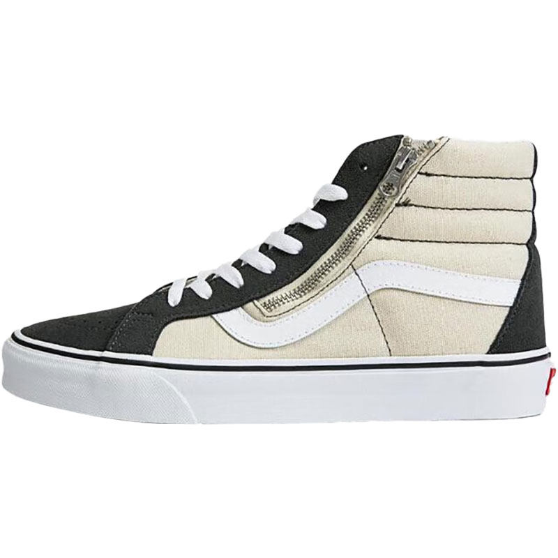 VANS范斯正品SK8-HI 侧边拉链棋盘格 男女高帮帆布板鞋VN0007NZ,淘宝优惠券,粉丝福利购,淘宝优惠卷