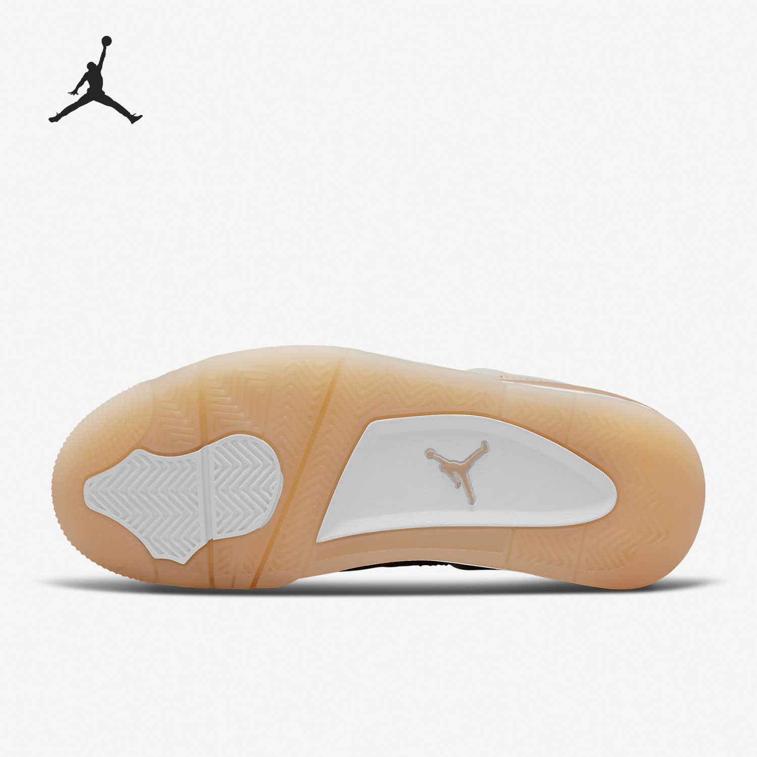 Nike/耐克正品 Jordan 4 AJ4女子运动训练篮球鞋DJ0675-200 - 图2