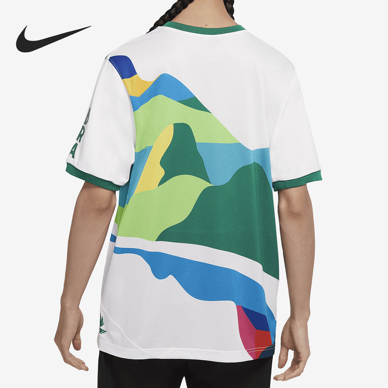 Nike/耐克正品当季新款男子休闲运动透气短袖T恤CT6087-100 - 图0