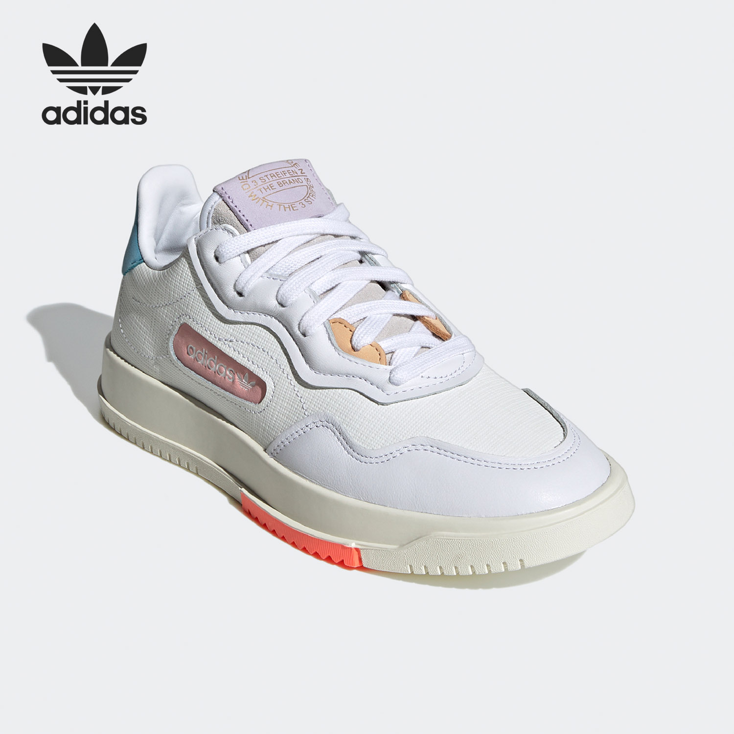 Adidas/阿迪达斯正品当季新款三叶草低帮男女运动鞋 EF5918 - 图1