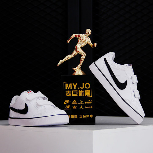 Nike/耐克正品新款CAPRI 3 LTR (TDV)小童魔术贴运动休闲鞋579949 - 图2