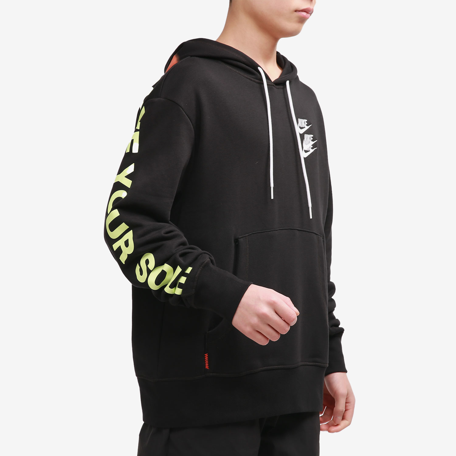 Nike/耐克正品2021新款男子运动服休闲连帽套头衫卫衣 DA0932-010-图0